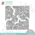 Simon Says Cling Stamp PEEL APART LEAVES sss102349