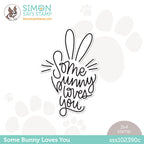 Simon Says Clear Stamps SOME BUNNY LOVES YOU sss102390c