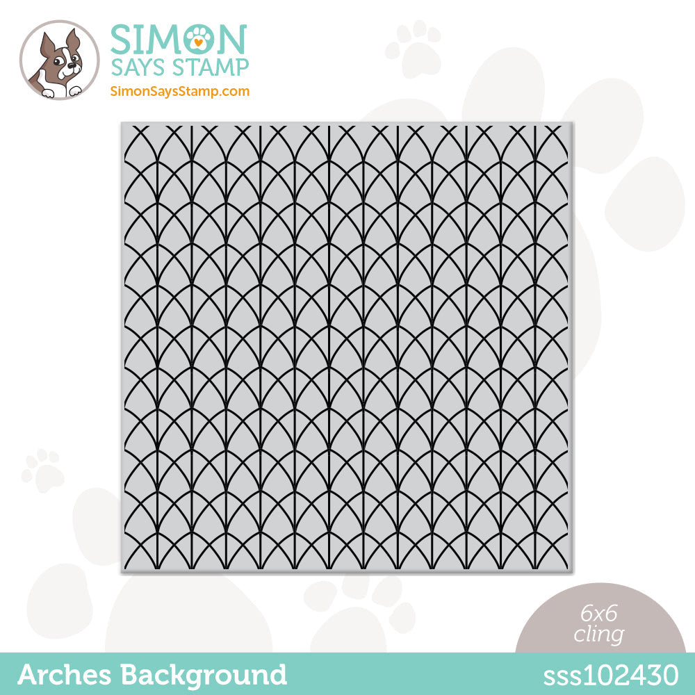 Simon Says Cling Stamps ARCHES BACKGROUND sss102430