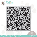 Simon Says Cling Stamps FLOWER FRENZY BACKGROUND sss102484 *