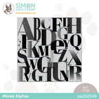 Simon Says Cling Stamp Mixed Alphas sss102545 *