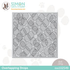 Simon Says Cling Stamp OVERLAPPING DROPS sss102549