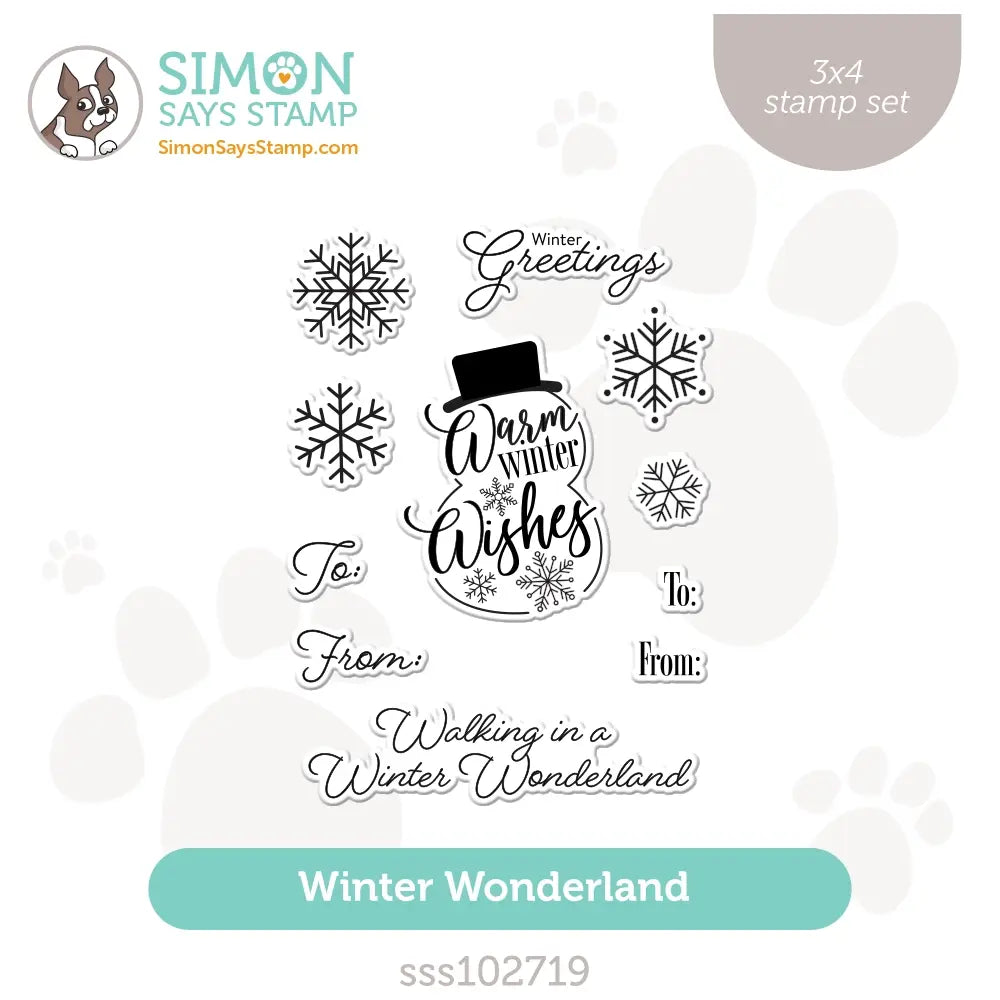 Simon Says Clear Stamps Winter Wonderland sss102719