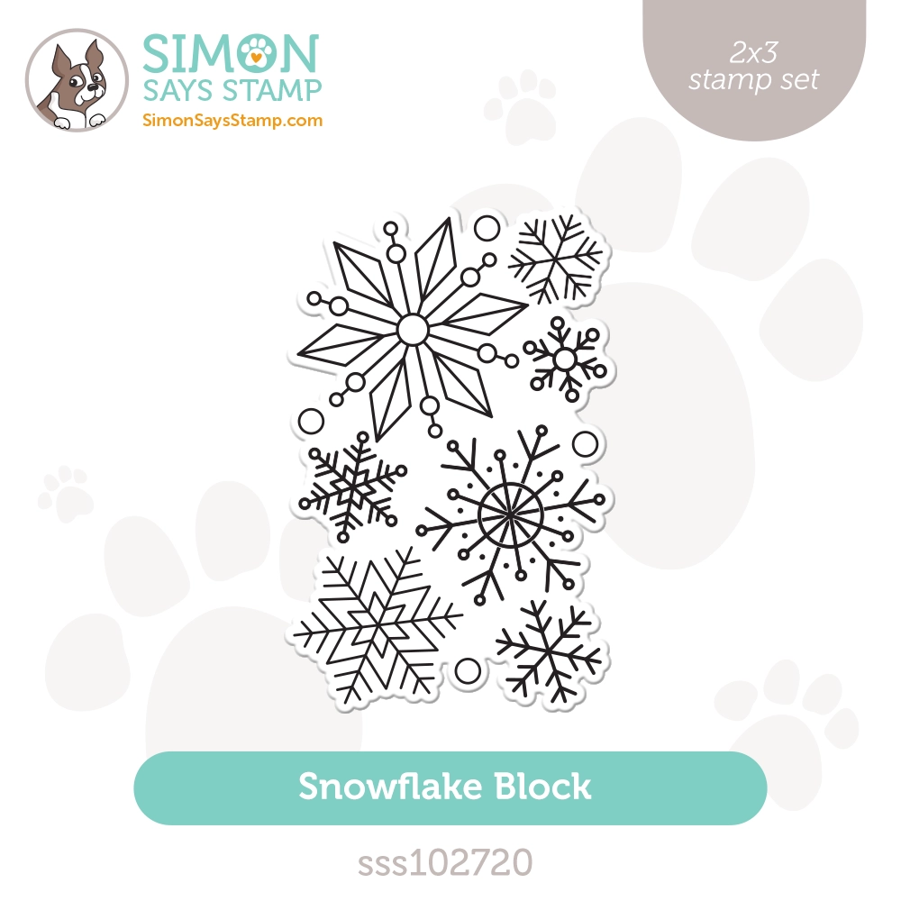 Bl Clear Stamp Snowflake Essentials 105x148mm nr.113