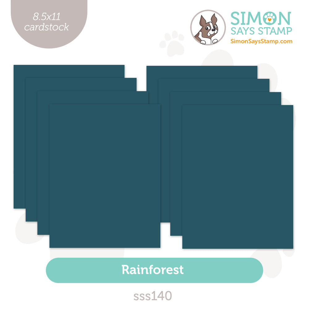 Simon Says Stamp Cardstock 100lb Rainforest sss140 DieCember