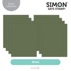 Simon Says Stamp Cardstock 100lb Moss sss146 Sending Cheer