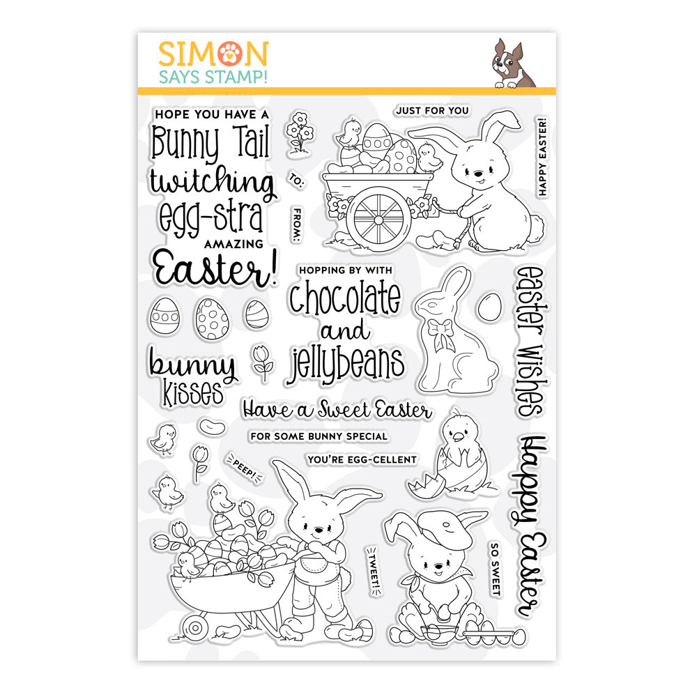 Simon Says Clear Stamps EGGSTRA SWEET EASTER sss201992 *