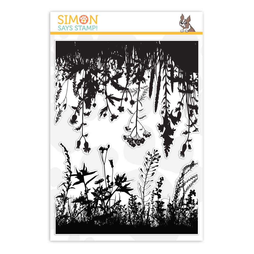 Simon Says Clear Stamps WILDFLOWERS sss201998