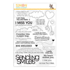 Simon Says Clear Stamps JUST MISS YOU sss202088