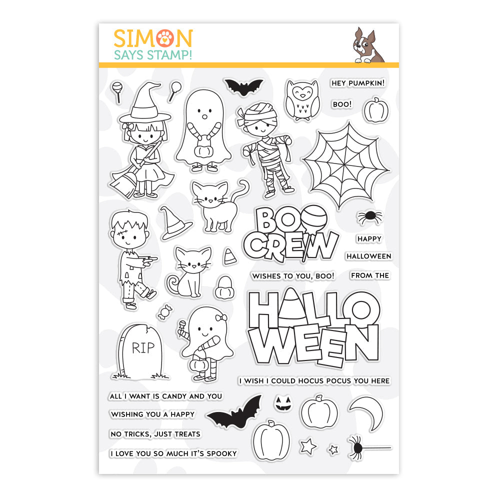 Simon Says Clear Stamps THE BOO CREW sss202156