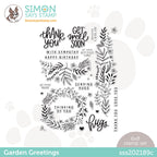 Simon Says Clear Stamps GARDEN GREETINGS sss202189c