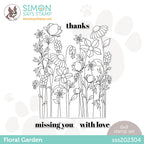 Simon Says Clear Stamps FLORAL GARDEN sss202304