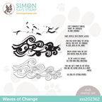 Simon Says Clear Stamps WAVES OF CHANGE sss202362 *