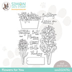Simon Says Clear Stamps FLOWERS FOR YOU sss202476c *
