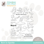 Simon Says Clear Stamps BORN TO SPARKLE sss202540c *