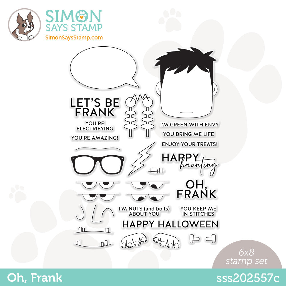 Simon Says Clear Stamps OH FRANK sss202557c