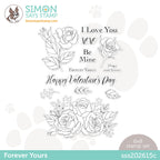 Simon Says Clear Stamps FOREVER YOURS sss202615c Hugs *