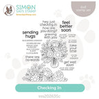 Simon Says Clear Stamps Checking In sss202635c Stamptember