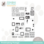Simon Says Clear Stamps PRINTMAKING POSTAGE sss202636c Kisses