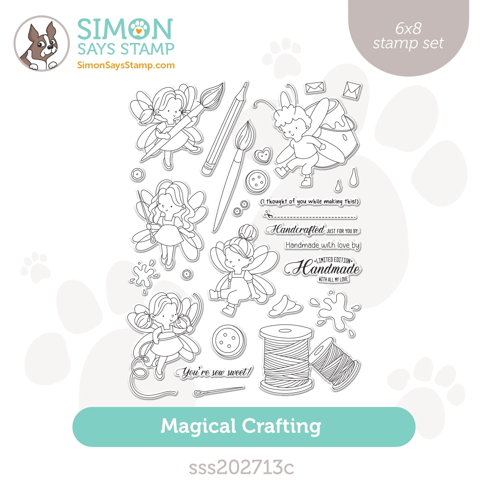Simon Says Clear Stamps Magical Crafting sss202713c Stamptember