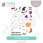 Simon Says Clear Stamps Friendly Ghosts sss202724c Stamptember