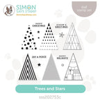 Simon Says Clear Stamps Trees And Stars sss202753c