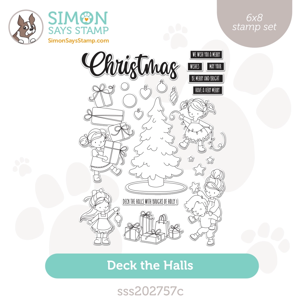 Simon Says Clear Stamps Deck The Halls sss202757c Season Of Wonder