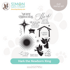 Simon Says Clear Stamps Hark The Newborn King sss202795c