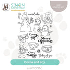Simon Says Clear Stamps Cocoa And Joy sss202796c