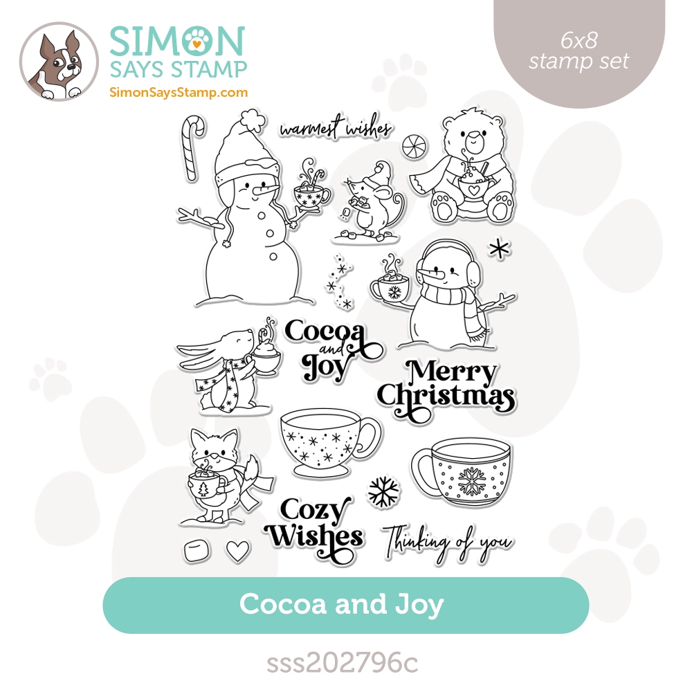 Simon Says Clear Stamps Cocoa And Joy sss202796c