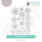 Simon Says Clear Stamps Flower Love sss202808c Smitten