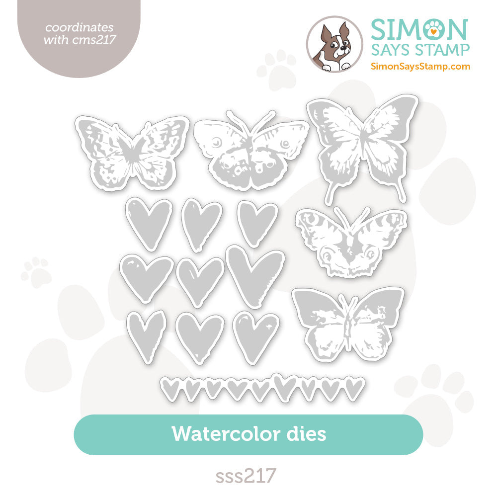 Simon Says Stamp Watercolor Wafer Dies sss217