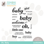 Simon Says Clear Stamps OH BABY sss302480c