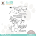 Simon Says Clear Stamps ALL YE FAITHFUL sss302608c