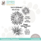 Simon Says Clear Stamps Celebration Fireworks sss302698c Out Of This World
