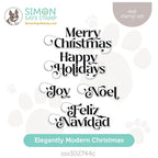 Simon Says Clear Stamps Elegantly Modern Christmas sss302744c Stamptember