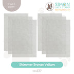 Simon Says Stamp Vellum Half-Sheets Bronze Pack sss337 You Are My Favorite