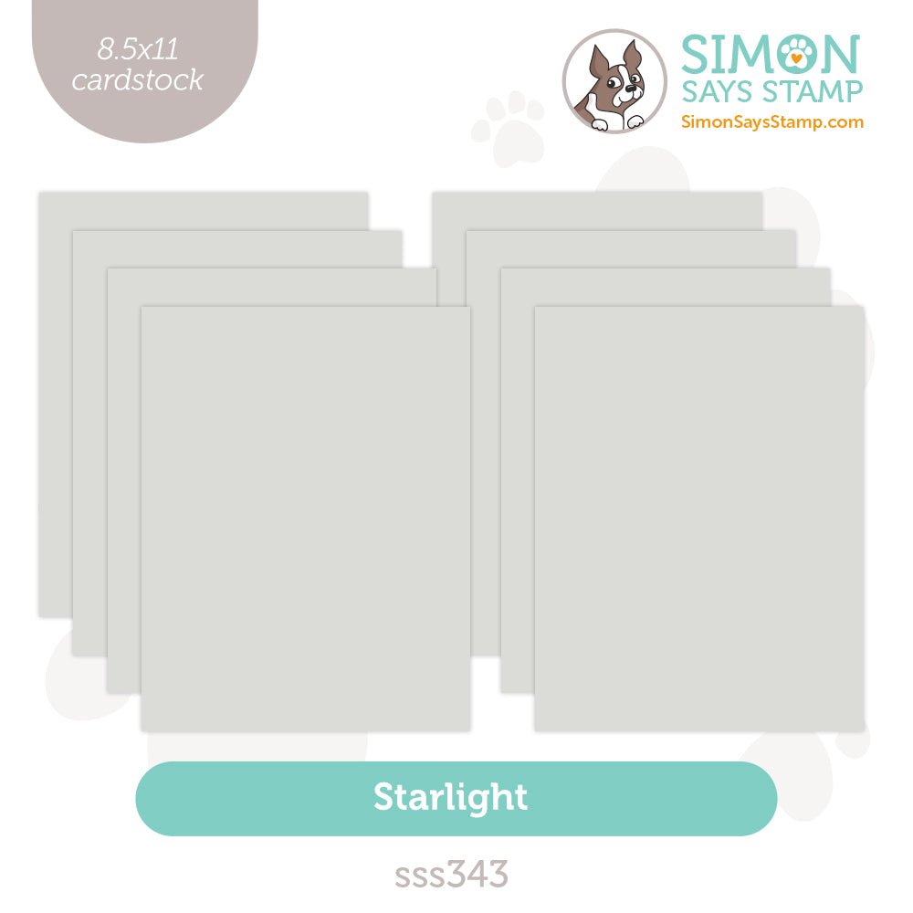 Simon Says Stamp 8 Sheets Cardstock Starlight sss343 In My Heart