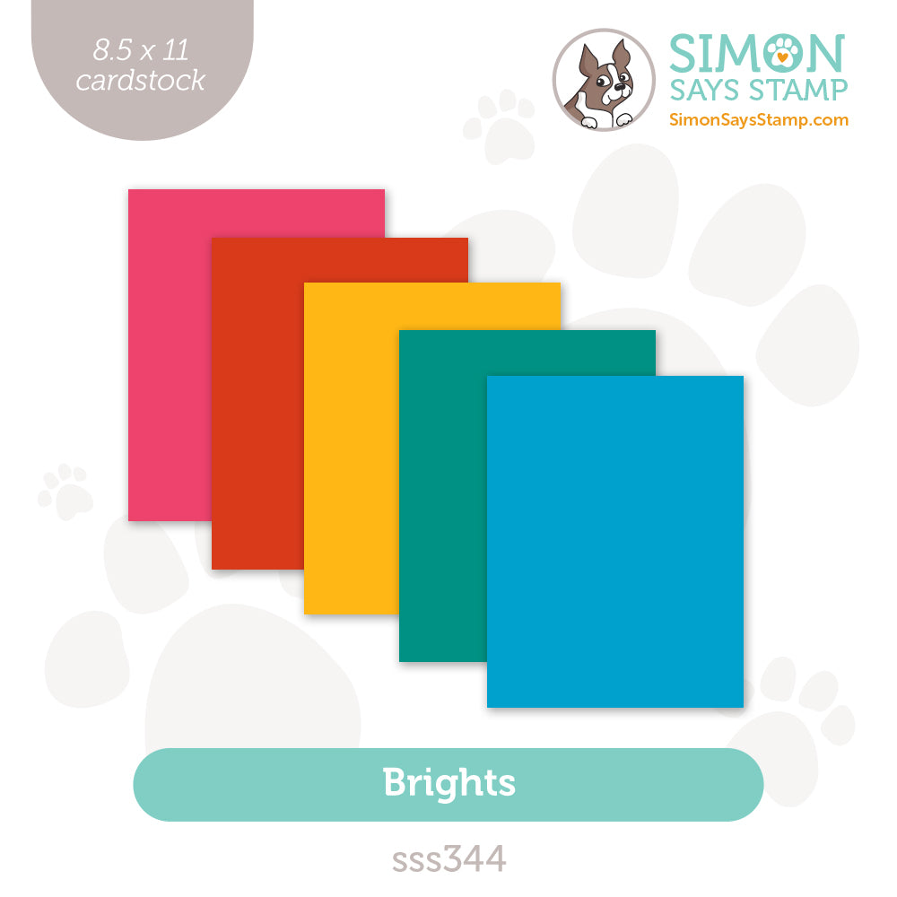 Simon Says Stamp Brights Lightweight Paper Pack sss344