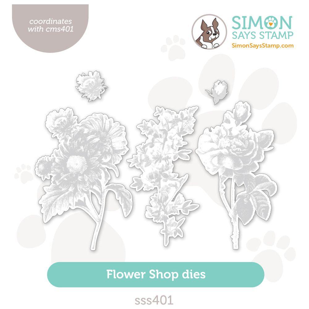 Simon Says Stamp Flower Shop Wafer Dies sss401 Sunny Vibes
