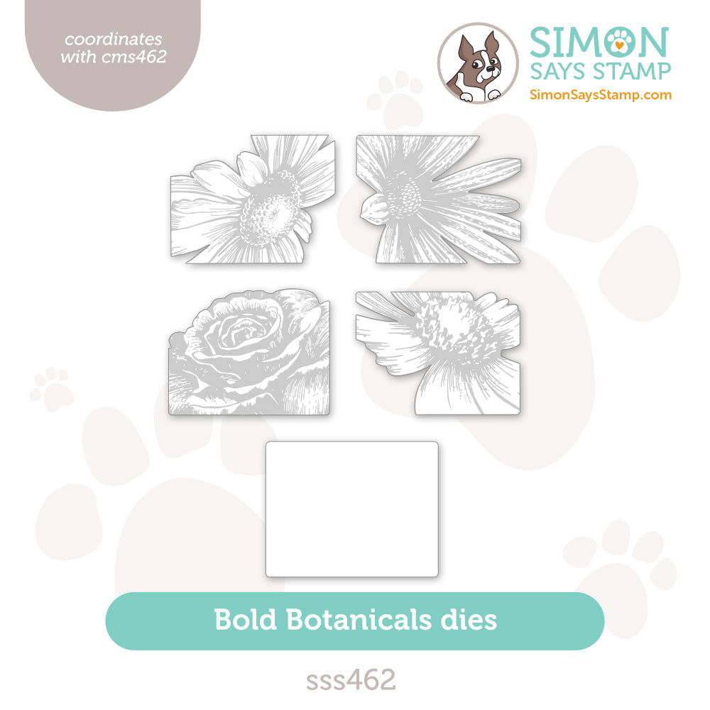 Simon Says Stamp Bold Botanicals Wafer Dies sss462