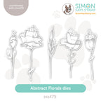 Simon Says Stamp Abstract Florals Wafer Dies sss479