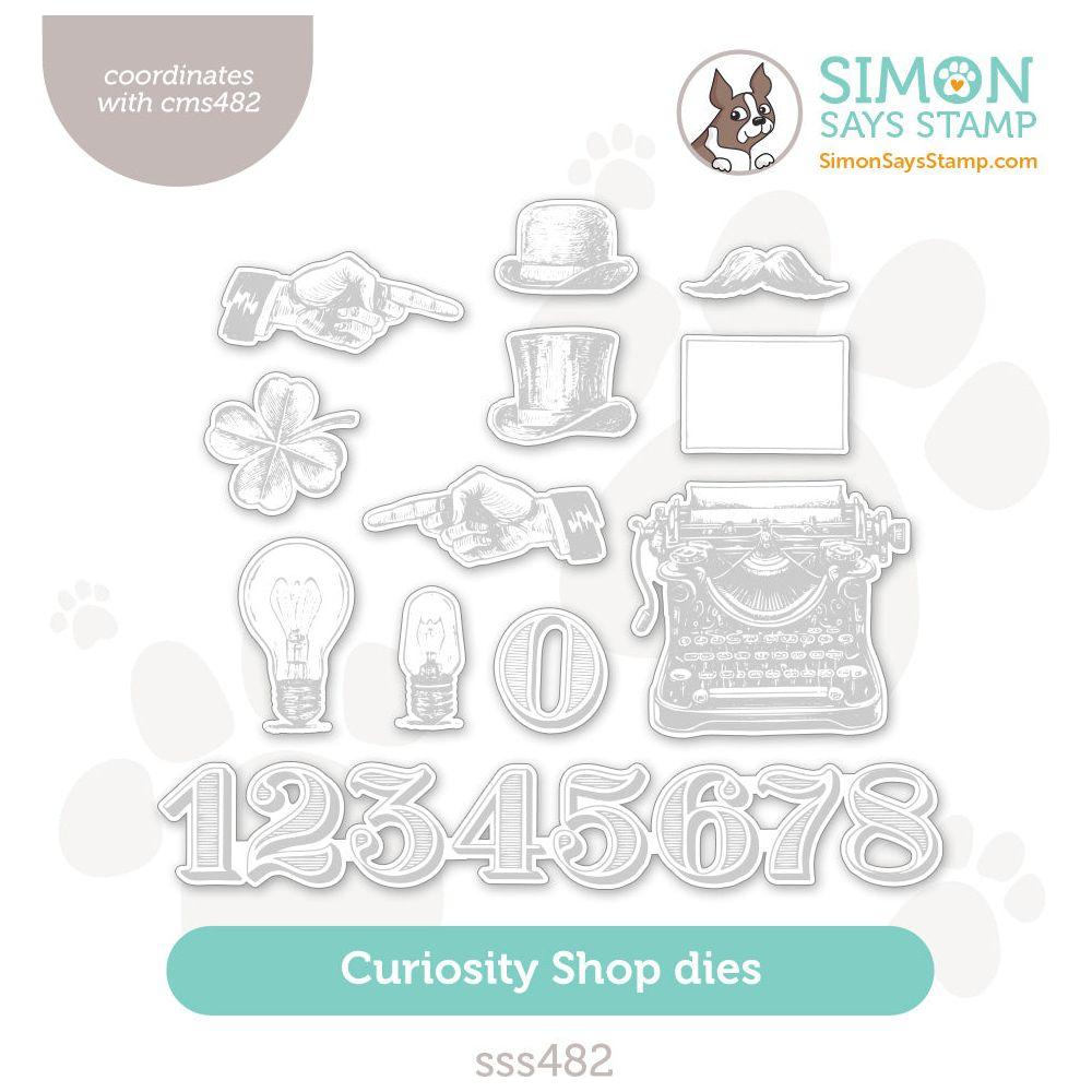 Simon Says Stamp Curiosity Shop Wafer Dies sss482