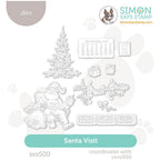 Simon Says Stamp Santa Visit Wafer Dies sss500