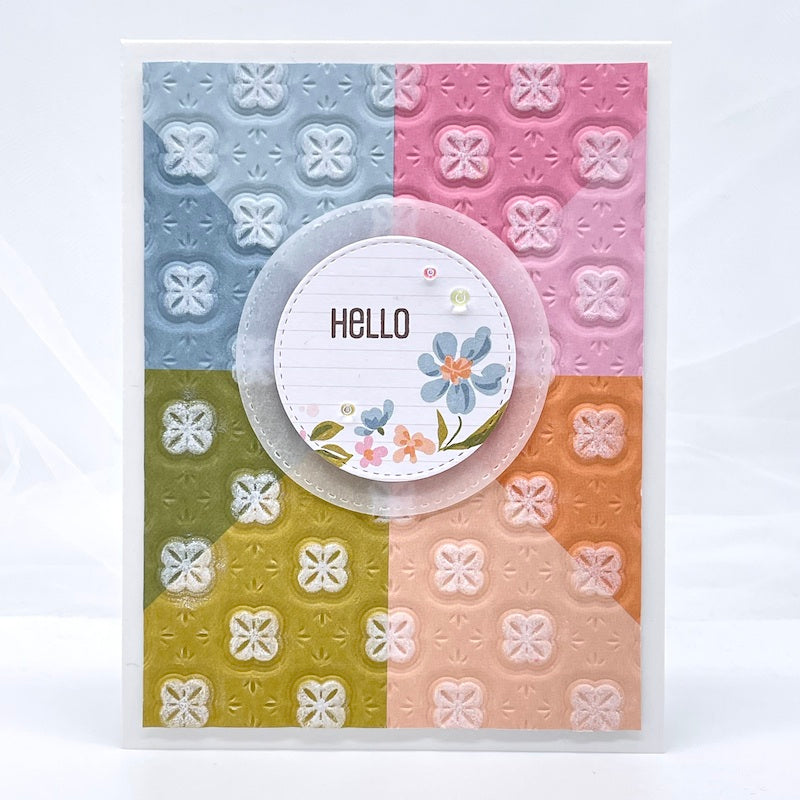 Simon Says Stamp Card Kit of the Month August 2023 Retro Wishes ck0823 Hello Cindy | color-code:ALT17