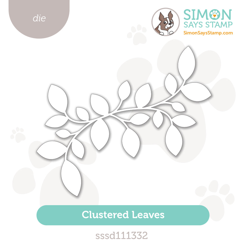 Simon Says Stamp Clustered Leaves Wafer Die SSSD111332