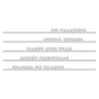 Simon Says Stamp HOLIDAY WORDS ON A LINE Wafer Dies sssd111880