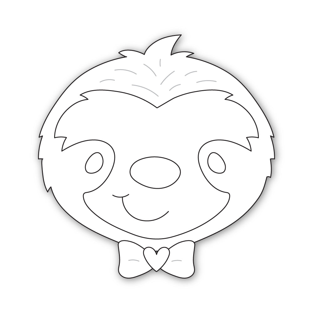 Simon Says Stamp LOVABLE SLOTH Wafer Die sssd111965