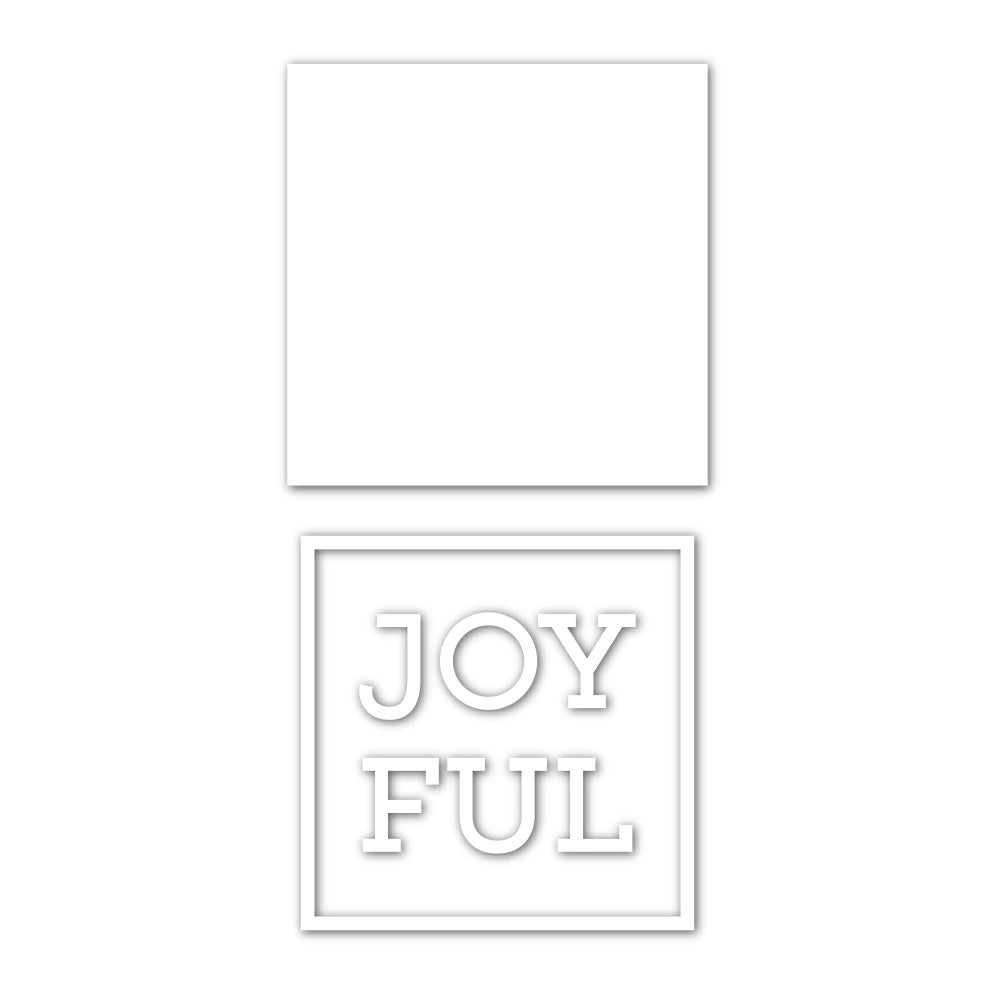 Simon Says Stamp Joyful Frame Wafer Dies sssd112078 *