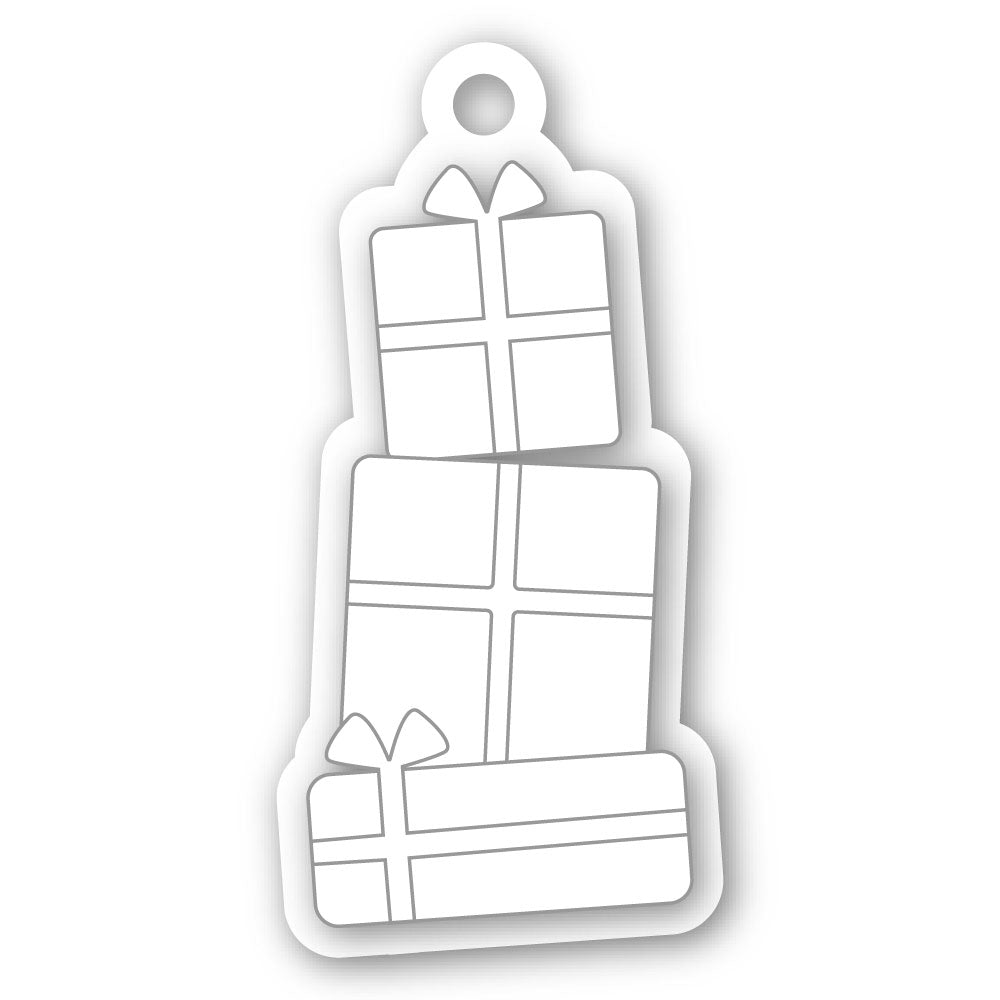 Simon Says Stamp PRESENT STACK TAG Wafer Dies sssd112109